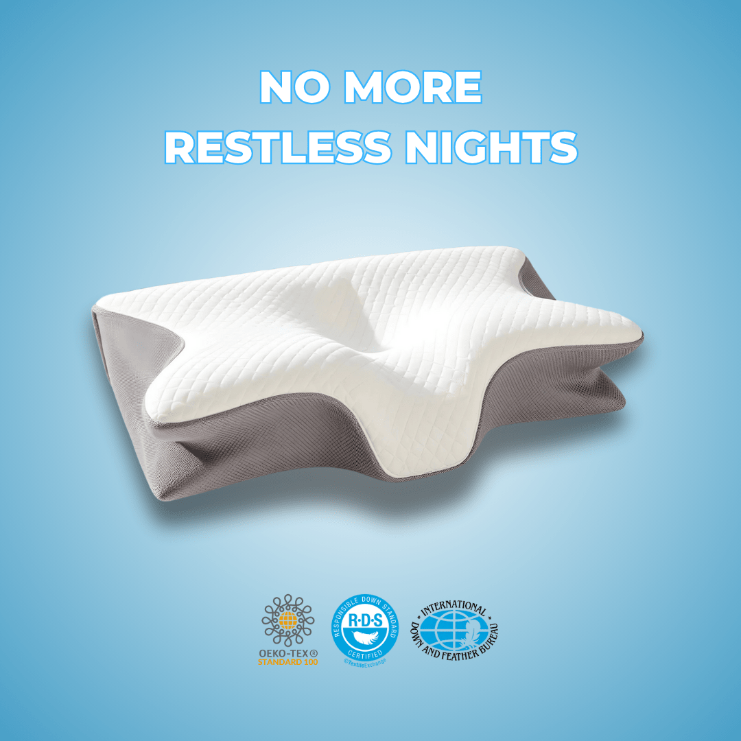 Premium Contour Relief Pillow - Comfy Foot Wear Hub